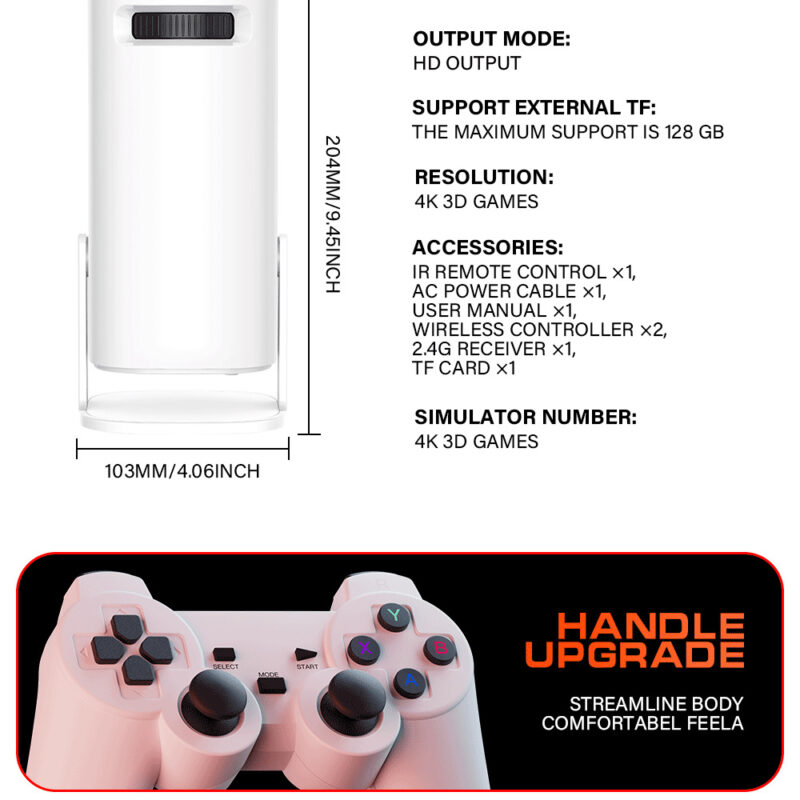 Square P30max High Definition 4K Gaming Projector Clear and Smooth - Image 5