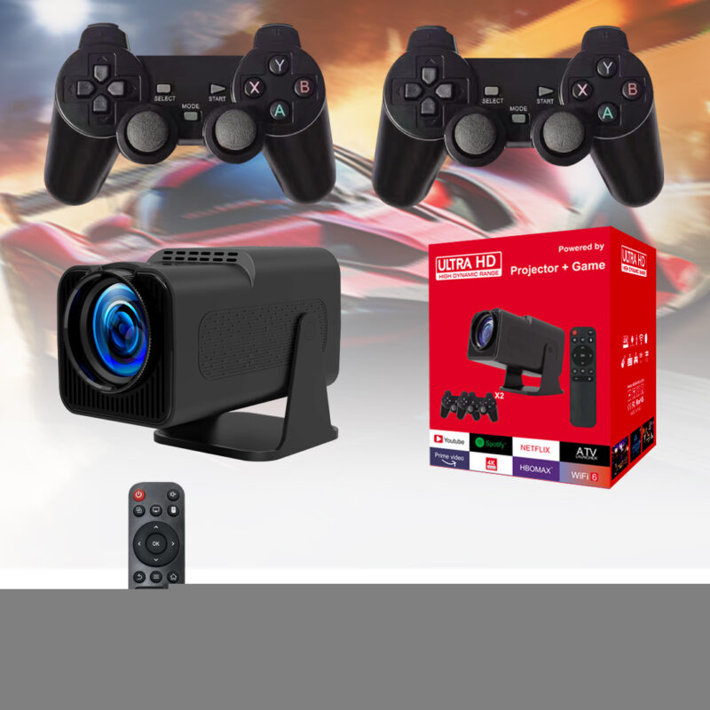 Mp3 Games 32Gb F600 Projector Draagbare Draadloze 4K Full Hd Video Lcd 1080P Home Android 180 Graden Pk Hy320 Outdoor Projector - Image 7
