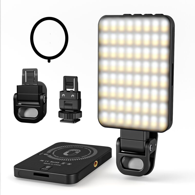 Magnetic fill light LED video conference phone fill light camera photography live broadcast photography pocket light - Image 7