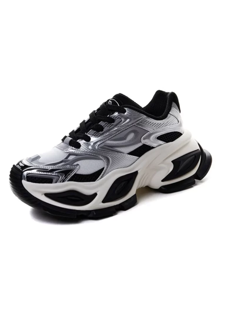 Breathable Chunky Platform Sneakers - Image 8