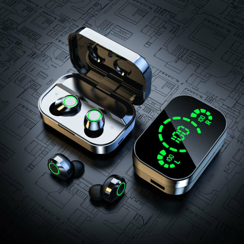 Mirror digital YD03 wireless Bluetooth earphones TWS in ear high battery Bluetooth earphones - Image 2