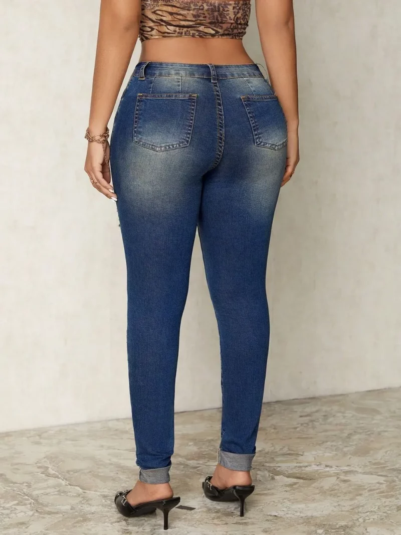 Distressed Skinny Jeans - Image 6