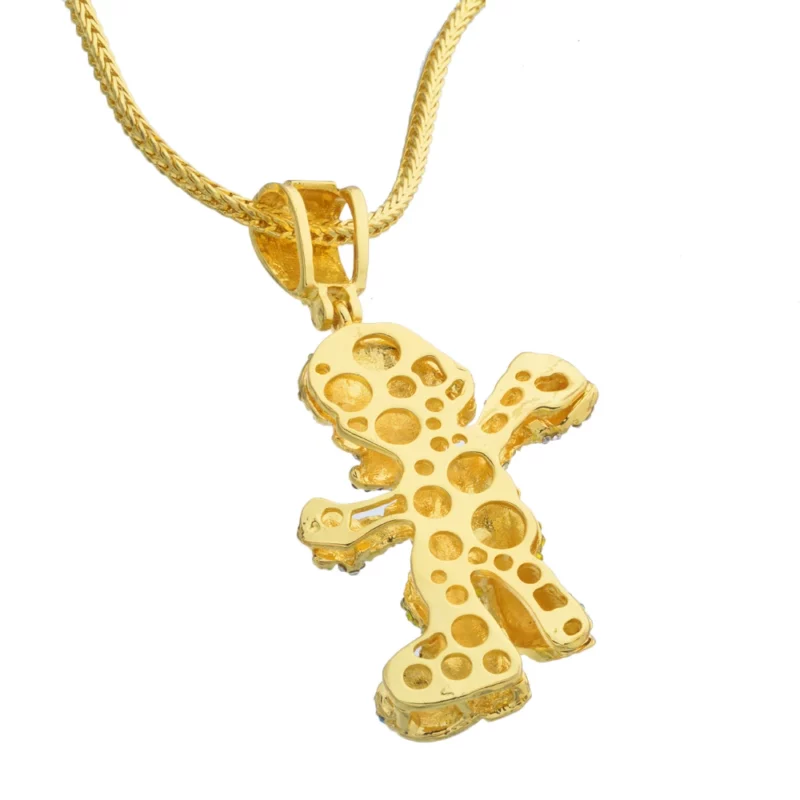 Large Size Cartoon Game pendant Hip hop Necklace Jewelry Bling Bling Iced Out N657 - Image 5